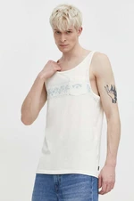 Bavlnené tričko Billabong pánsky, béžová farba, ABYZT02347