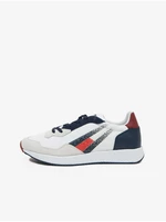 Tommy Hilfiger Blue and White Mens Sneakers Tommy Jeans - Men