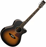 Tanglewood TW45 R VS E Vintage Sunburst Elektroakustická gitara