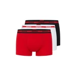 HUGO BOSS Three Pack Of Trunks With Logo Stretch-Cotton
