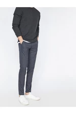 Koton Pants - Dark blue - Slim