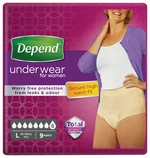 Depend Super pro ženy L natahovací kalhotky 9 ks