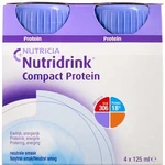 NUTRIDRINK Compact Protein s neutrální příchutí 4 x 125 ml