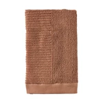 Pomarańczowobrązowy bawełniany ręcznik 50x100 cm Terracotta – Zone