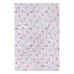 Biało-różowy dywan dziecięcy 120x170 cm Hearts – Hanse Home