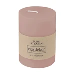 Jasnoróżowa świeczka Eco candles by Ego dekor Friendly, 37 h
