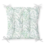 Poduszka na krzesło z domieszką bawełny Minimalist Cushion Covers Delicate Greens, 40x40 cm
