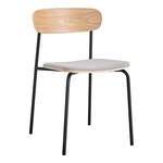 Beżowo-naturalne krzesła zestaw 2 szt. Adriana – Marckeric