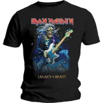 Iron Maiden Koszulka Eddie on Bass Unisex Black 2XL