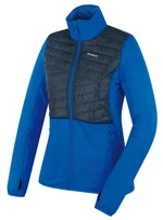 Husky  Airy L neon blue, M Dámska mikina na zips