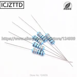 10pcs 0.5W 1% 1/2W 1% 1W 1% Mental Film Resistor 1K 1.0 1K0 1.2K 1K2 1.5K 1K5 1.8K 1K8 2K 2.0K 2K0 2.2K 2K2 2.4K 2K4 2.7K 2K7 3K