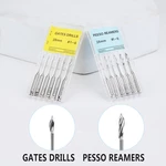 1 Pack(6pcs) Dental Peeso Reamer Gates Drills 28mm 32mm Endodontic Reamers Drill Burs Endo Files Engine Use Dentist Materials