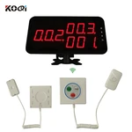 Hot Sell Patient Call Bell System Multi-key Button Show 3-digit Number Display With 433.92Mhz Hotspital