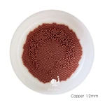 1.2mm Copper Solid Bearing Balls ( Min 99.9% Cu ) High Precision for Galvanic and Electronic Application