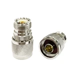 1pc N Type Male to UHF Female SO239 RF Coax Connector Adapter Straight NEW Wholesale