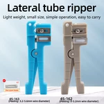 45-162 Coaxial Cable Stripper 45-163 Fiber Optic Wire Stripper Transverse Beam Tube Open and Stripping Knife Loose Casing