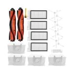 Main Brush Side Brush Filter Dust Bag Replacement Accessories for Eve Plus Robot Vacuum Cleaner