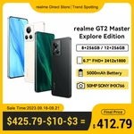 realme GT2 Master Explorer Edition 5G Cellphone Snapdragon 8 Gen 1 Plus 6.7'' Display 50MP Triple Cameras 5000mAh Android Phone