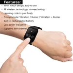 Waterproof Wireless Pager Watch Alarm SU-690 Wireless Watch Receiver Waiter Call Restaurant Pager For Hookah Cafe Dentist Clinic