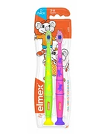 Elmex Zubní kartáček pro děti ve věku 3-6 let Children Duopack 2 ks