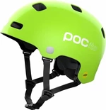 POC POCito Crane MIPS Fluorescent Yellow/Green 51-54 Dětská cyklistická helma