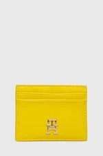 Peněženka Tommy Hilfiger žlutá barva
