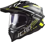 LS2 MX701 Explorer Carbon Edge Black/Hi-Vis Yellow XS Helm