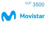Movistar 3500 CLP Mobile Top-up CL