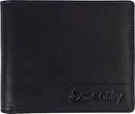 Meatfly Pánská kožená peněženka Eliot Premium Black
