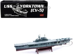 USS Yorktown (CV-5) Aircraft Carrier "US Navy" World War II 1/1000 Diecast Model by Legion