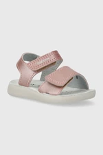 Detské sandále Geox SANDAL LIGHTFLOPPY ružová farba
