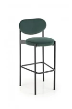 Barová židle H108 Tmavě zelená,Barová židle H108 Tmavě zelená