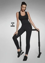Bas Bleu MOVEMENT sports pants with stitching on the knees and pockets