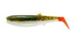 Savage gear gumová nástraha cannibal shad olive hot orange - 12,5 cm 20 g