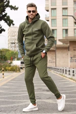 Madmext Khaki Men's Tracksuit Set 5633