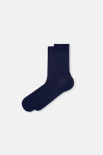 Dagi Navy Blue Men's Mercerized Socks
