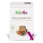 KETOMIX Proteinová arašídová tyčinka 14 kusů