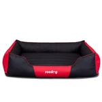 Hundebett Reedog Comfy Black & Red - 3XL