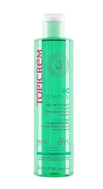 Topicrem Čisticí gel pro mastnou a citlivou pleť AC (Purifying Cleansing Gel) 400 ml