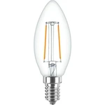 LED žárovka E14 Philips Classic Filament B35 2W (25W) teplá bílá (2700K), svíčka