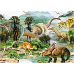 Dino Život dinosaurů Puzzle 100 XL dílků