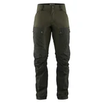 Kalhoty Fjällräven Keb Trousers REGULAR - Deep Forest/Laurel Green Velikost: C56