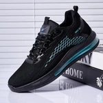 Men Breathable Mesh Lace-Up Casual Running Sneakers Dad Shoes