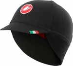 Castelli Difesa Thermal Cap Black Red UNI Šiltovka Cyklistická čiapka