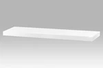 Nástěnná polička P-005 80 cm Bílá lesk