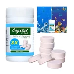 Pool Cleaning Effervescent Chlorine Tablet Multifunctional Effervescent Tablets Spray Cleaner Home Cleaning