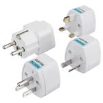 1 Piece AU UK US German Standard Power Adapter Multifunctional Conversion Plug Charge Power Plug Socket for Travel