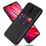 Bakeey Luxury PU Leather Cloth With Card Slot Shockproof Anti-scratch Back Cover Protective Case for Xiaomi Redmi Note 8