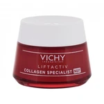 Vichy Liftactiv Collagen Specialist Night 50 ml nočný pleťový krém na veľmi suchú pleť; proti vráskam; na rozjasnenie pleti; spevnenie a lifting pleti