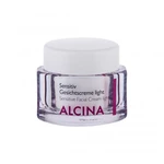 ALCINA Sensitive Facial Cream Light 50 ml denní pleťový krém pro ženy na všechny typy pleti; na citlivou a podrážděnou pleť